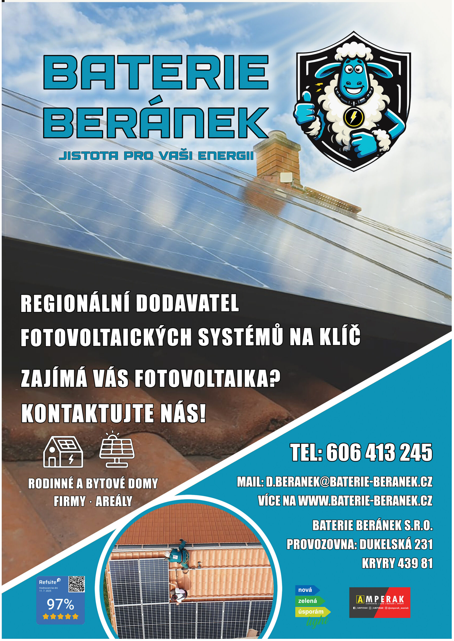 Právě si prohlížíte Regionální dodavatel FVE na klíč